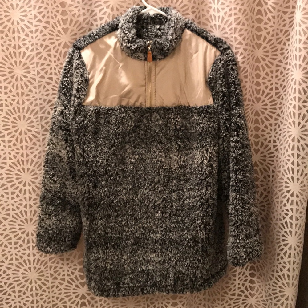 Fuzzy Fleece pullover